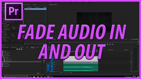 how to fade music out in premiere pro: exploring the art of sound design