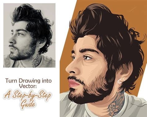 how to turn a drawing into vector art and explore the unique advantages of using vector graphics in various creative projects