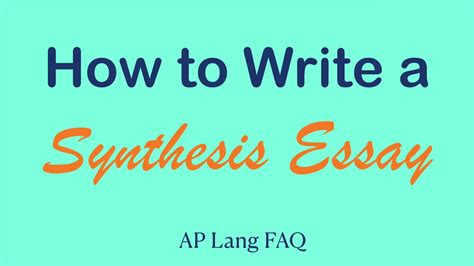 how to write a synthesis essay ap lang: exploring the depths of literary analysis