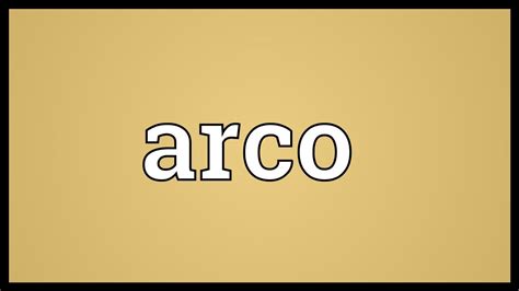 What Does ARCO Mean in Music and Its Enigmatic Connection to Creative Expression