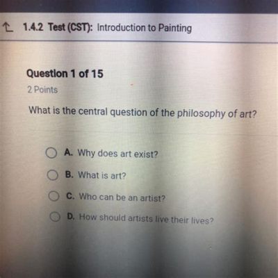 What Is the Central Question of the Philosophy of Art: A Multi-Layered Exploration